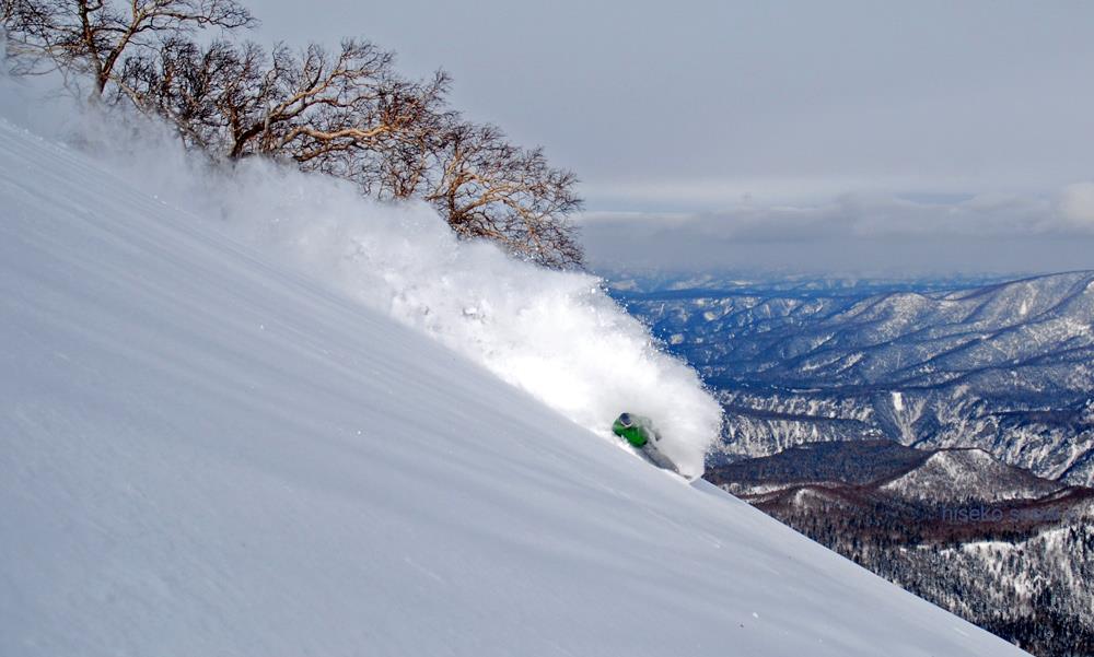 Hokkaido pow turn (2)